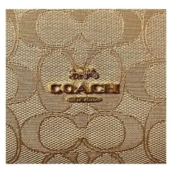 Coach Small Dufflette In Signature Jacquard - NWT (New) - Picture 7 of 8